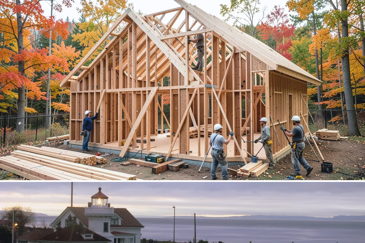 Commercial Construction in Mukilteo, Snohomish County, WA - Interior commercial work continues through every season, and scheduling during slower business quarters often reduces the impact...