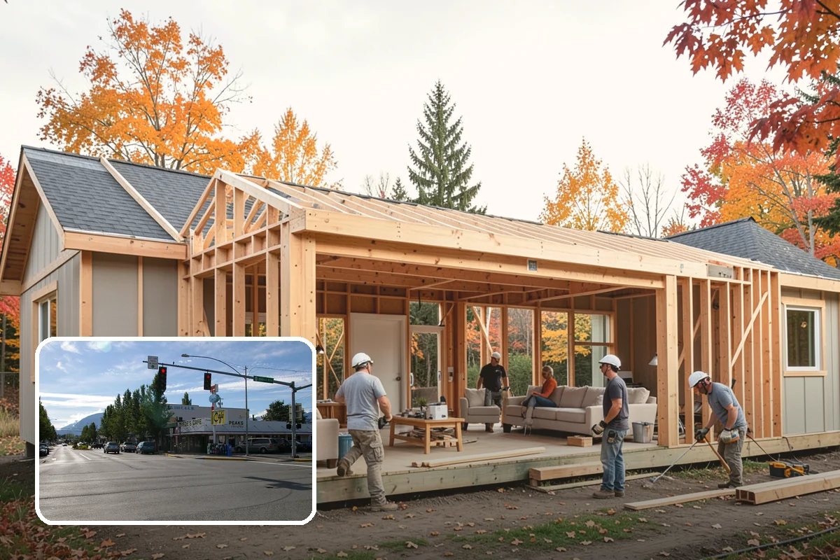 Commercial Construction in North Bend, King County, WA - Spaces built to meet commercial and ADA code requirements