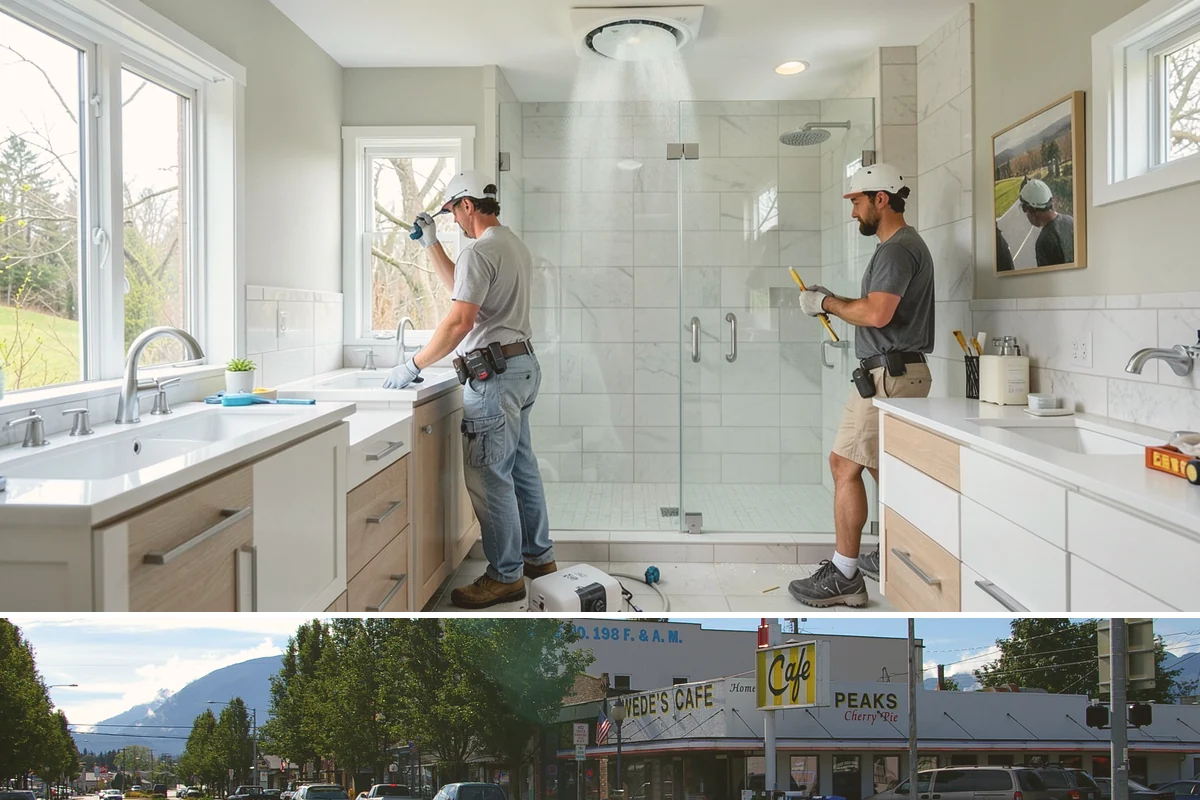 Commercial Construction in North Bend, King County, WA - Interior commercial work continues through every season, and scheduling during slower business quarters often reduces the impact...