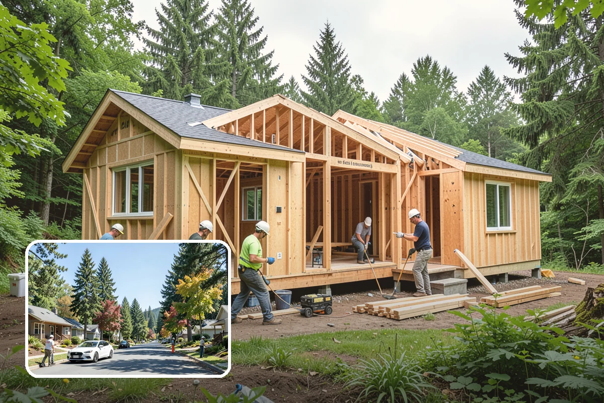 Commercial Construction in Orting, Pierce County, WA - Spaces built to meet commercial and ADA code requirements