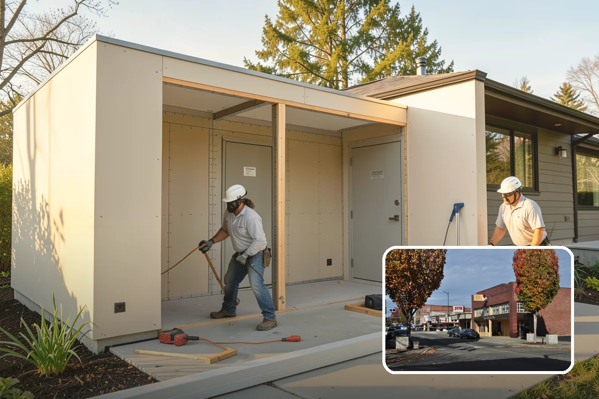 Commercial Construction in Puyallup, Pierce County, WA - Spaces built to meet commercial and ADA code requirements