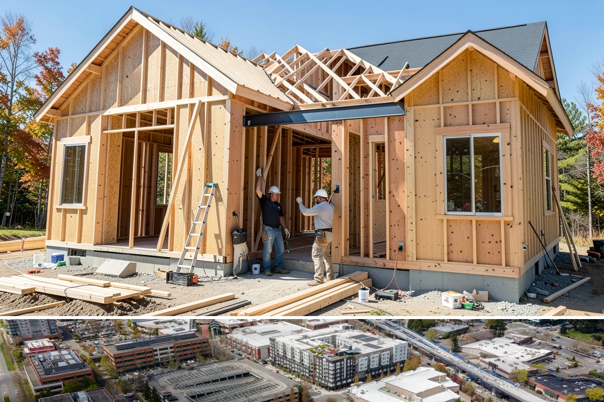 Commercial Construction in Redmond, King County, WA - Interior commercial work continues through every season, and scheduling during slower business quarters often reduces the impact...