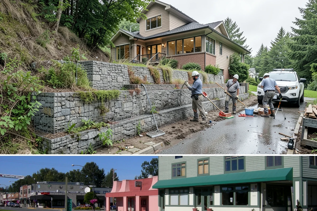Commercial Construction in Snoqualmie, King County, WA - Interior commercial work continues through every season, and scheduling during slower business quarters often reduces the impact...