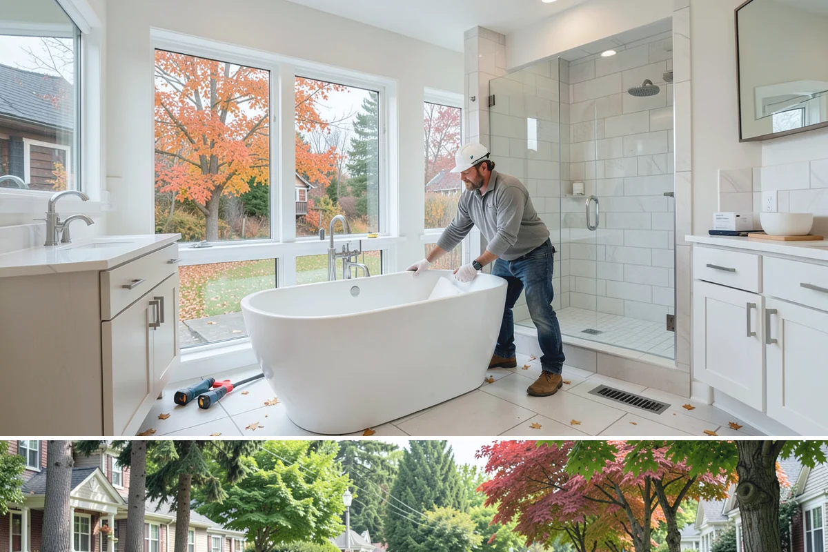 Commercial Kitchen Construction in Beaux Arts Village, King County, WA - This interior work proceeds year-round, with inspection scheduling coordinated to your opening timeline.
