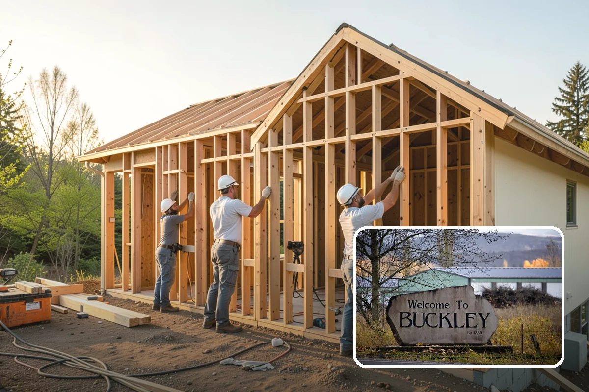Commercial Kitchen Construction in Buckley, Pierce County, WA - Code-compliant hood, grease, and fire-suppression systems