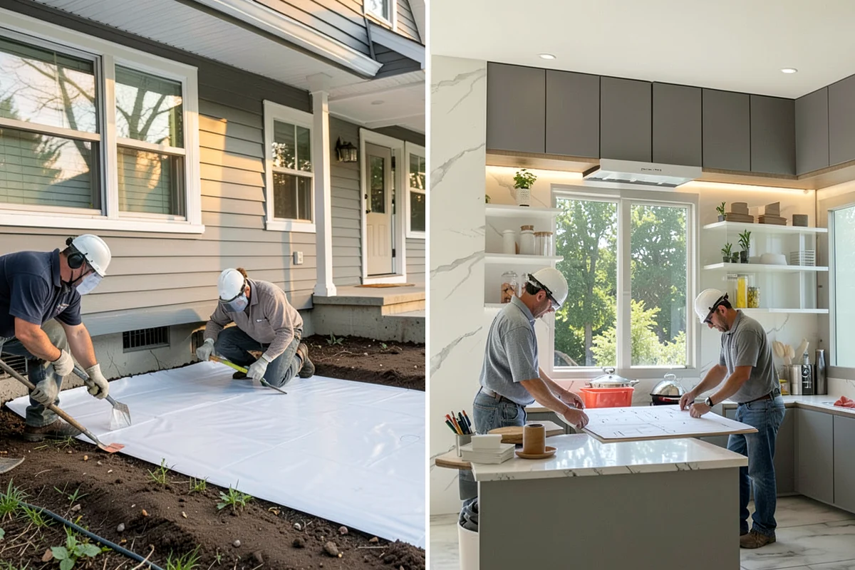 Commercial Kitchen Construction in Clyde Hill, King County, WA - Plan equipment layout and system requirements