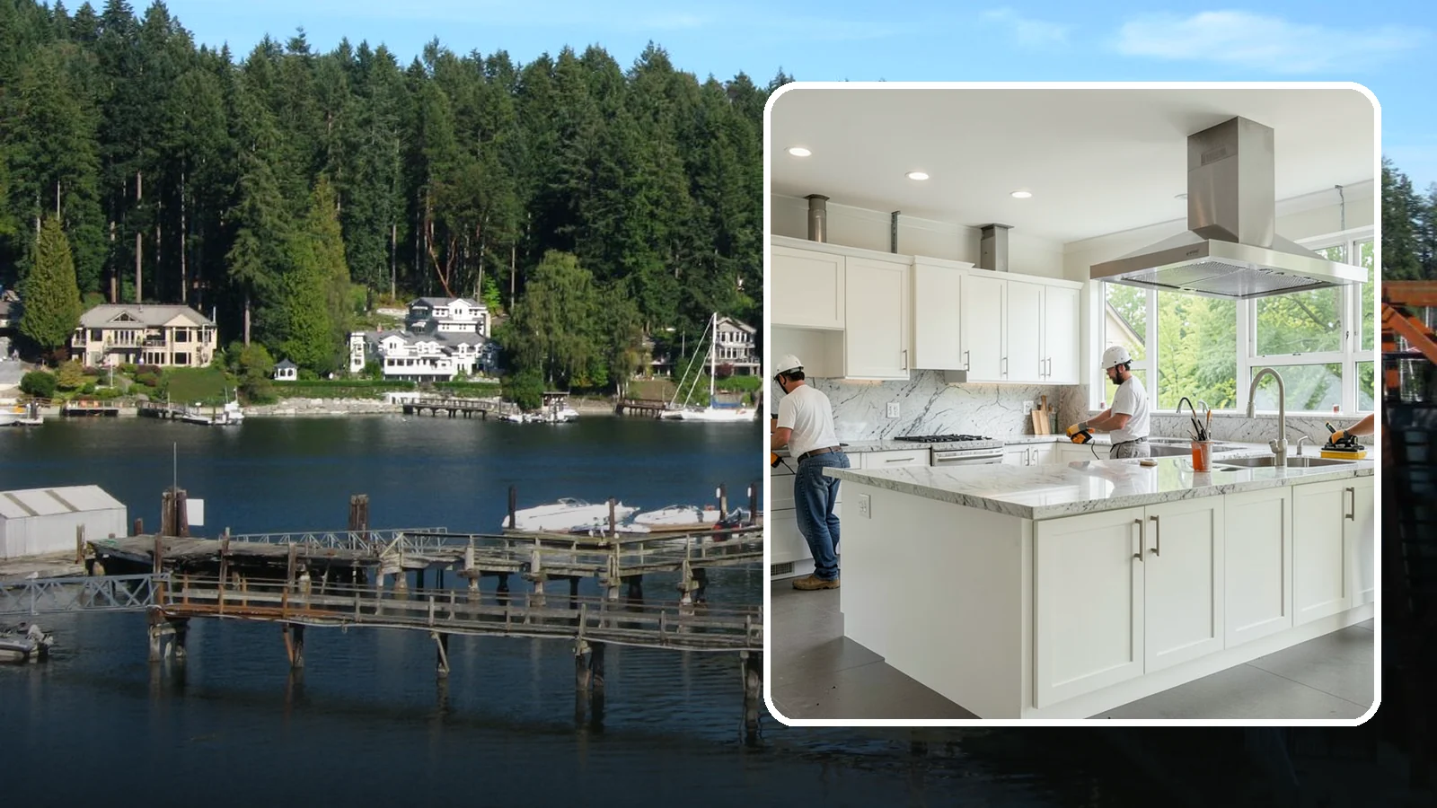 Commercial Kitchen Construction in Gig Harbor, Pierce County, WA - Construction of commercial kitchens with compliant ventilation, plumbing, and equipment.