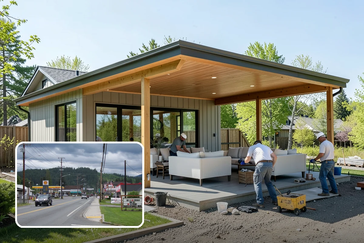 Commercial Kitchen Construction in Granite Falls, Snohomish County, WA - Code-compliant hood, grease, and fire-suppression systems