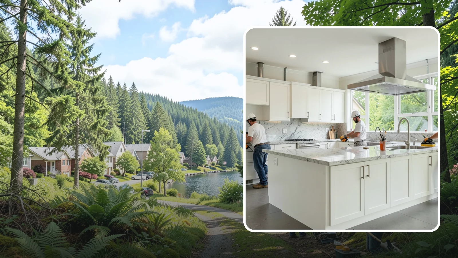 Commercial Kitchen Construction in Lake Forest Park, King County, WA - Construction of commercial kitchens with compliant ventilation, plumbing, and equipment.