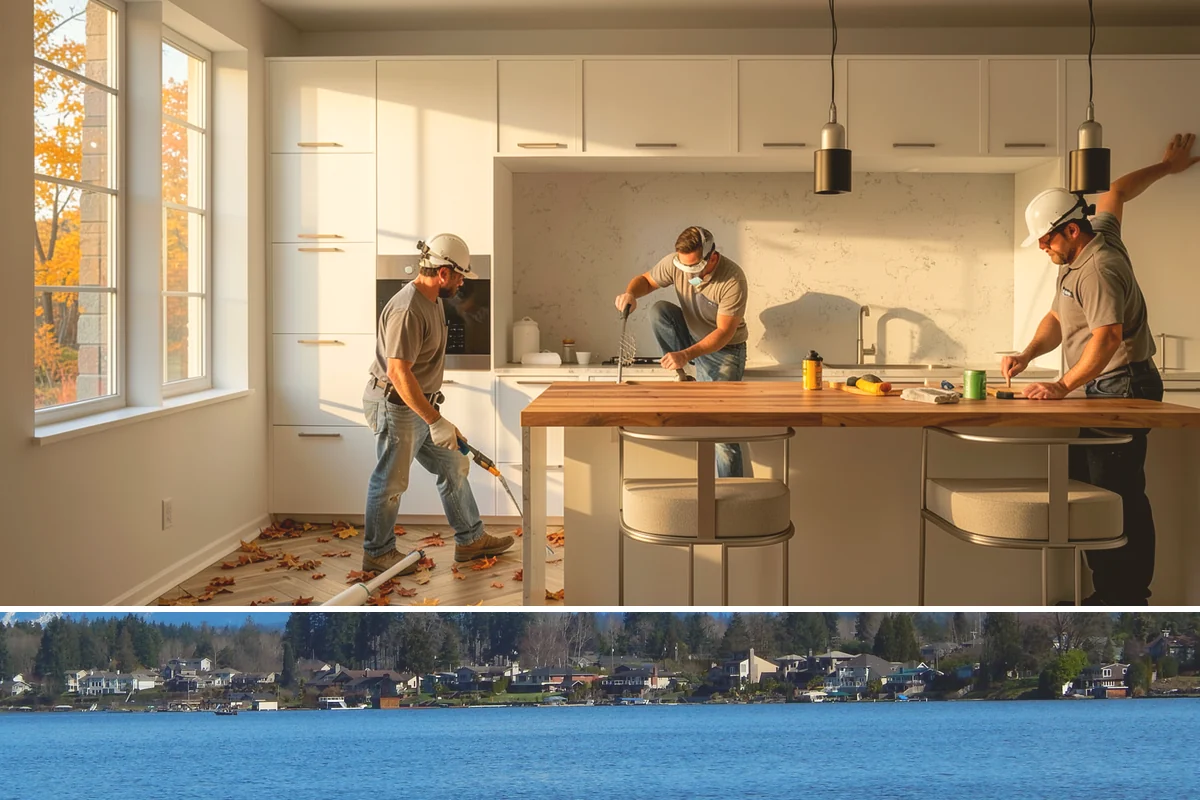 Commercial Kitchen Construction in Lake Stevens, Snohomish County, WA - This interior work proceeds year-round, with inspection scheduling coordinated to your opening timeline.