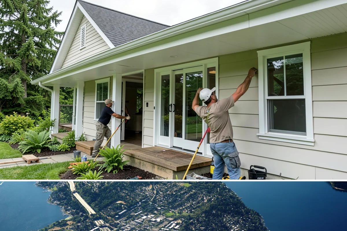 Commercial Kitchen Construction in Mercer Island, King County, WA - This interior work proceeds year-round, with inspection scheduling coordinated to your opening timeline.