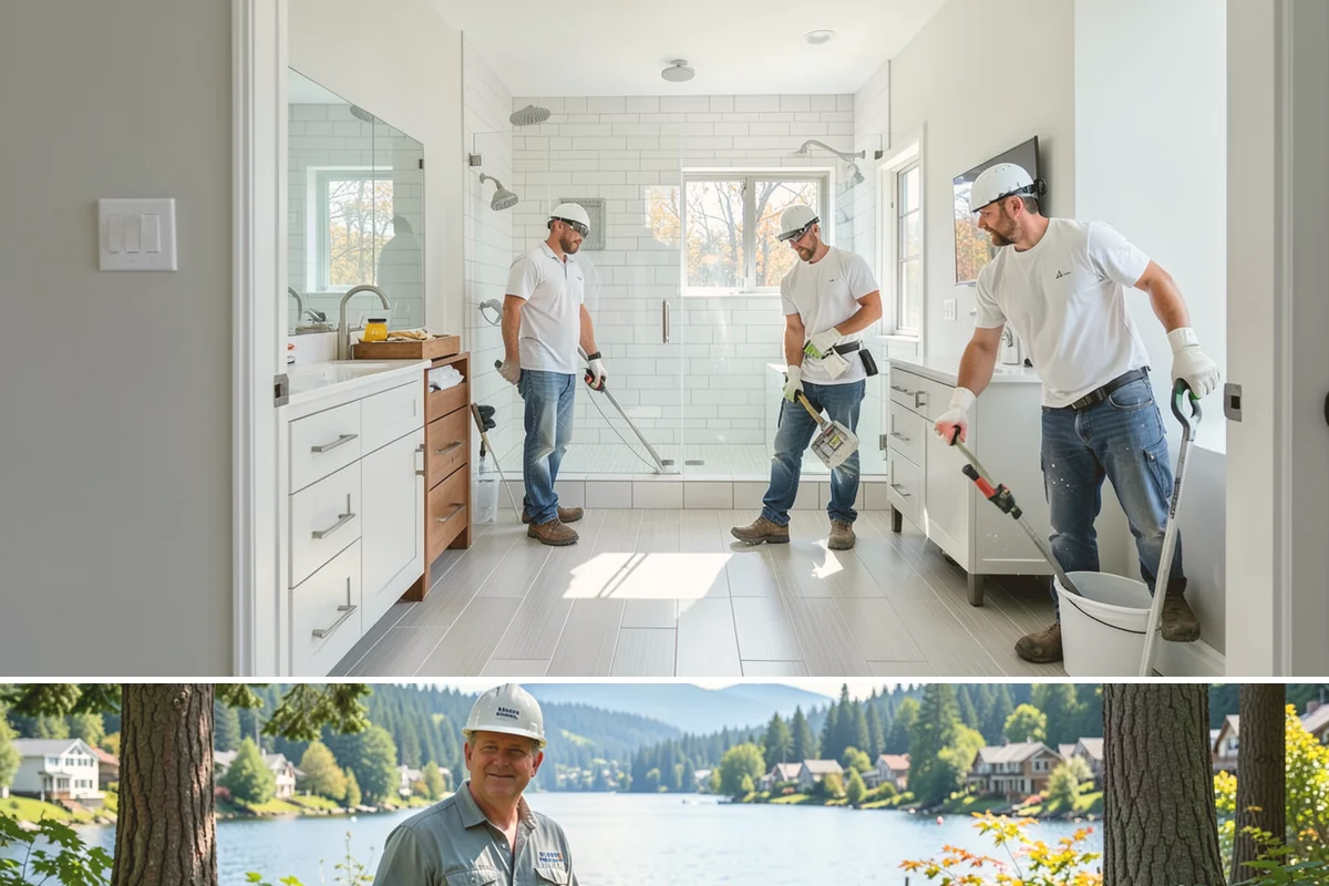 Commercial Kitchen Construction in Milton, King County, WA - This interior work proceeds year-round, with inspection scheduling coordinated to your opening timeline.