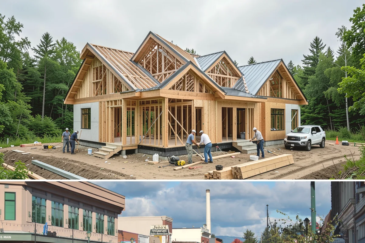 Commercial Kitchen Construction in Monroe, Snohomish County, WA - This interior work proceeds year-round, with inspection scheduling coordinated to your opening timeline.