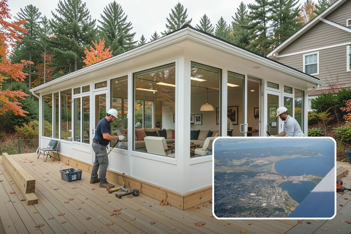 Commercial Kitchen Construction in Oak Harbor, Island County, WA - Code-compliant hood, grease, and fire-suppression systems