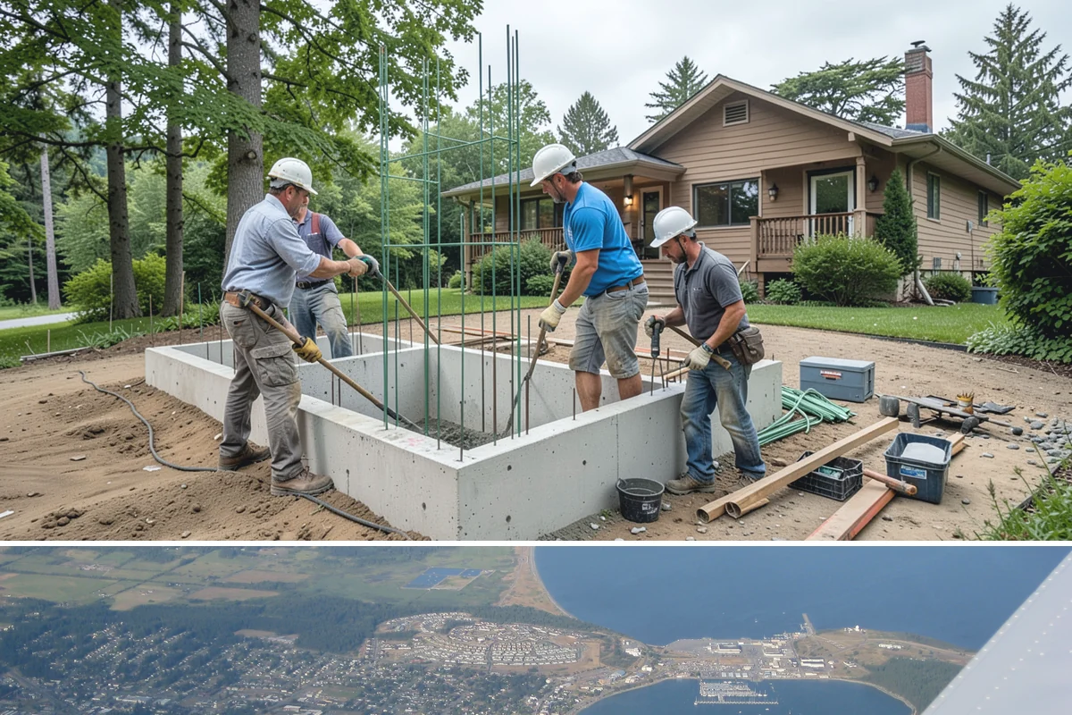 Commercial Kitchen Construction in Oak Harbor, Island County, WA - This interior work proceeds year-round, with inspection scheduling coordinated to your opening timeline.