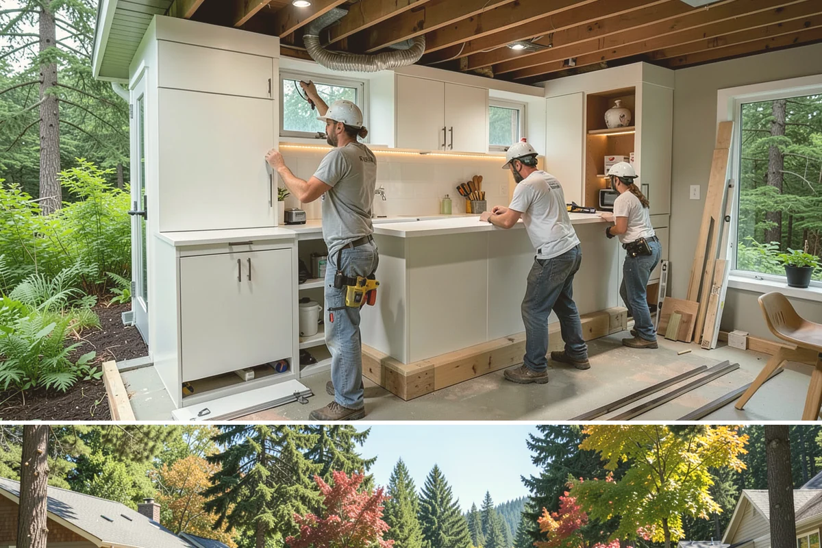 Commercial Kitchen Construction in Orting, Pierce County, WA - This interior work proceeds year-round, with inspection scheduling coordinated to your opening timeline.
