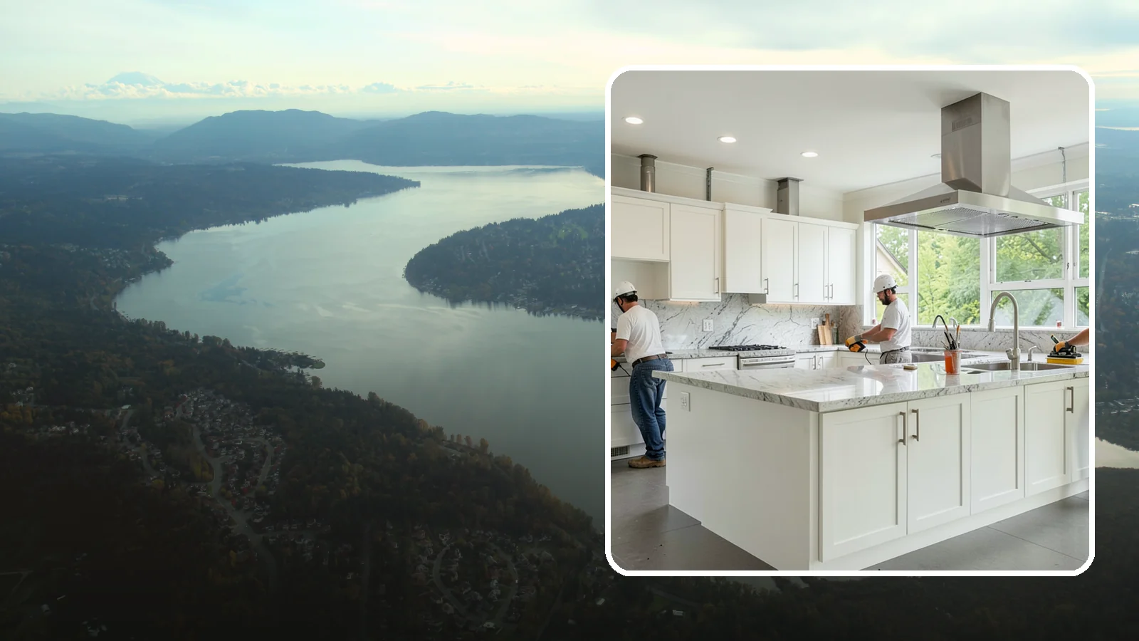 Commercial Kitchen Construction in Sammamish, King County, WA - Construction of commercial kitchens with compliant ventilation, plumbing, and equipment.