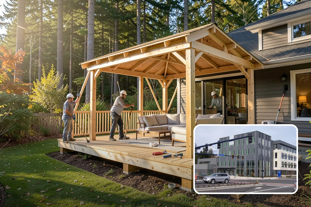Commercial Kitchen Construction in Shoreline, King County, WA - Code-compliant hood, grease, and fire-suppression systems