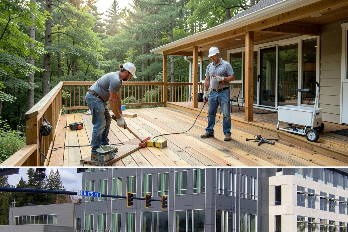 Commercial Kitchen Construction in Shoreline, King County, WA - This interior work proceeds year-round, with inspection scheduling coordinated to your opening timeline.