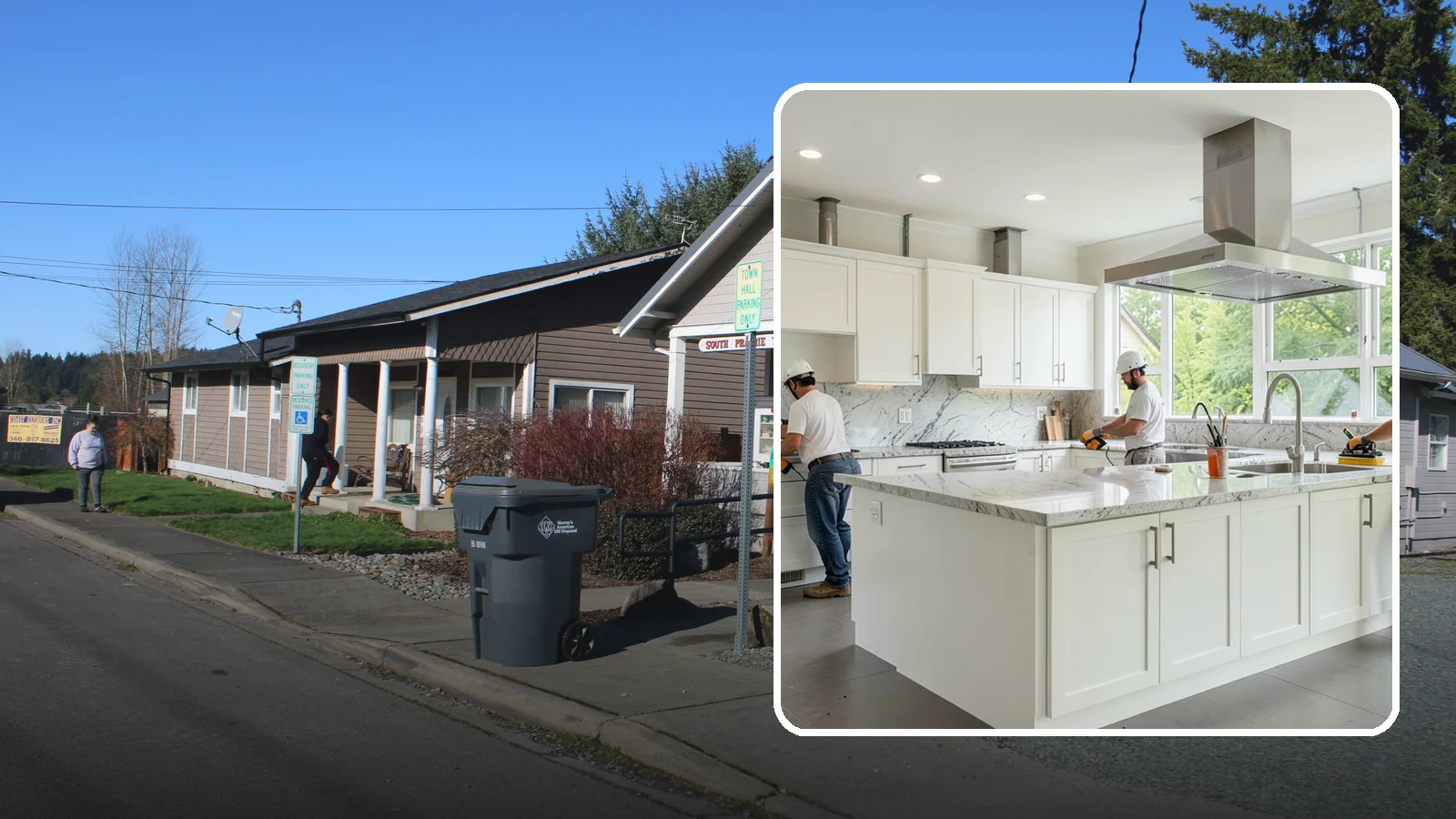 Commercial Kitchen Construction in South Prairie, Pierce County, WA - Construction of commercial kitchens with compliant ventilation, plumbing, and equipment.
