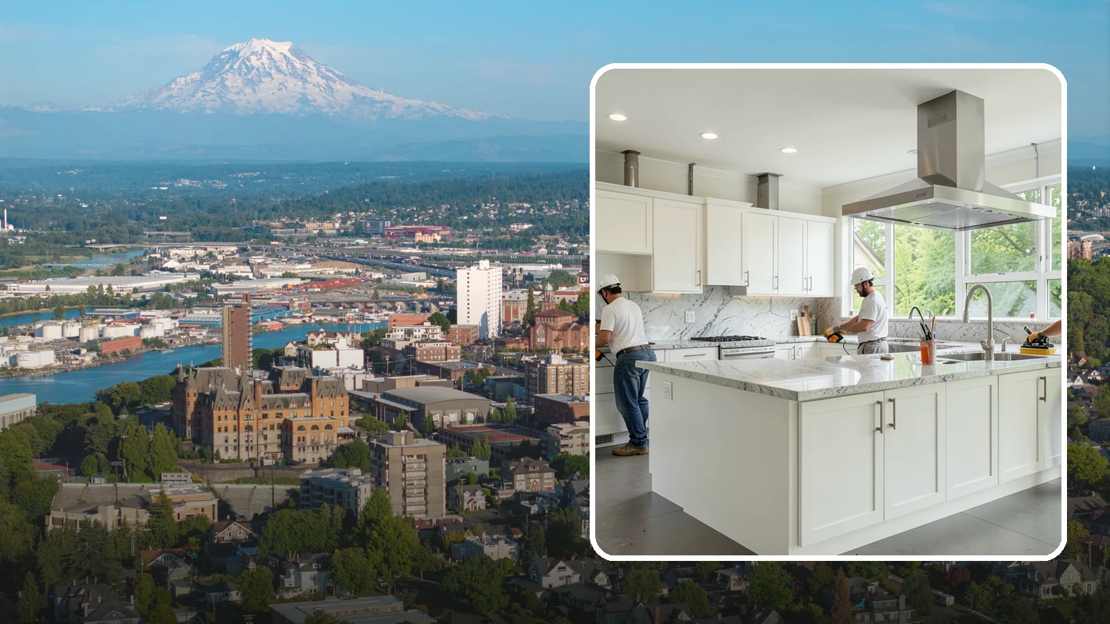 Commercial Kitchen Construction in Tacoma, Pierce County, WA - Construction of commercial kitchens with compliant ventilation, plumbing, and equipment.