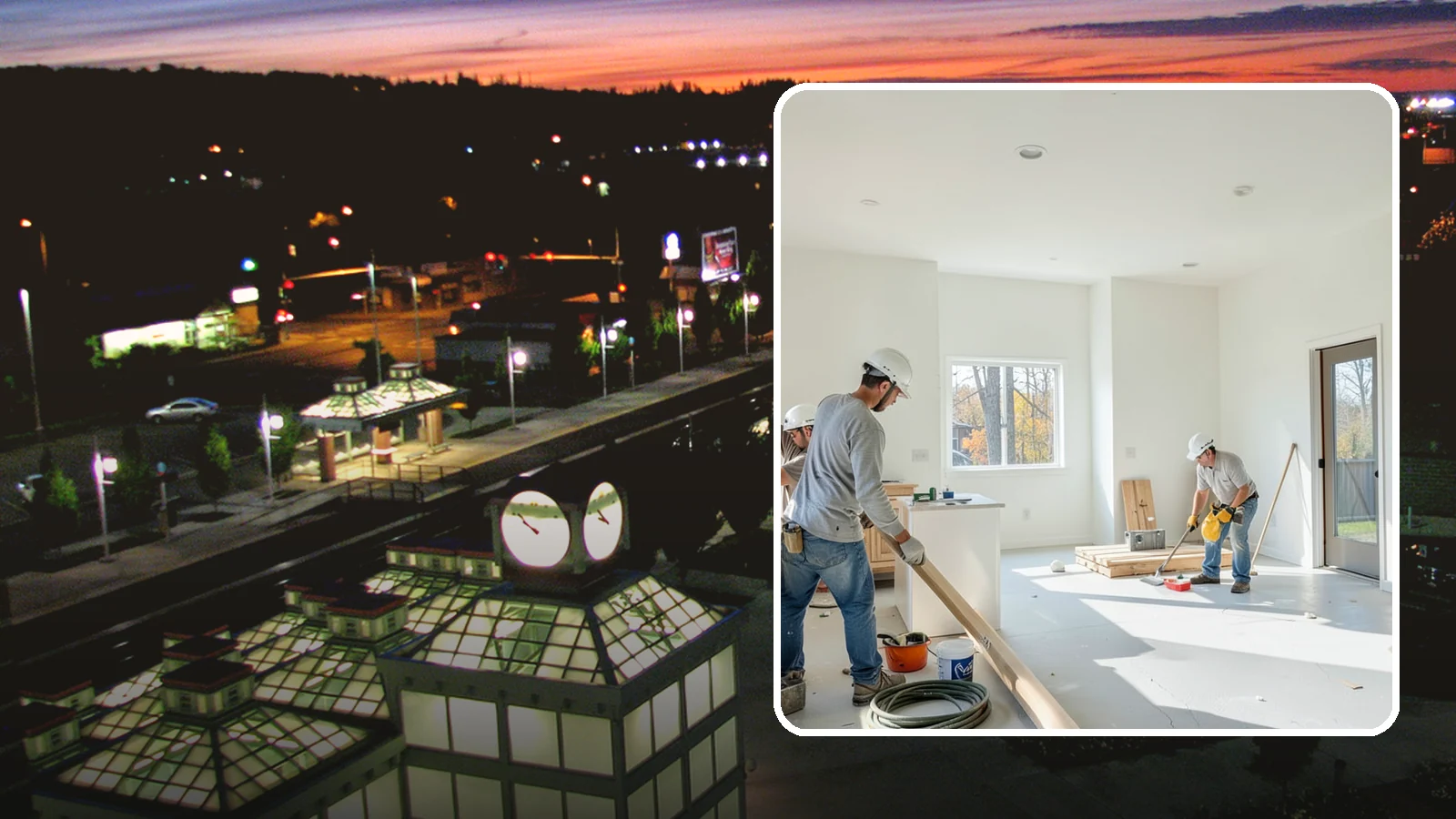 Commercial Remodeling in Auburn, King County, WA - Renovation of existing commercial spaces to refresh function, code compliance, and appearance.
