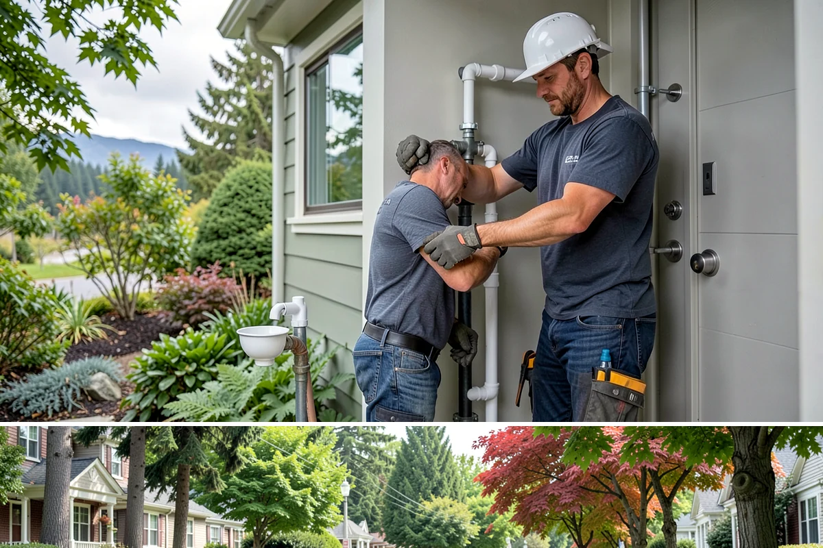 Commercial Remodeling in Beaux Arts Village, King County, WA - Interior commercial remodels run year-round, though exterior facade work is best planned for drier months.