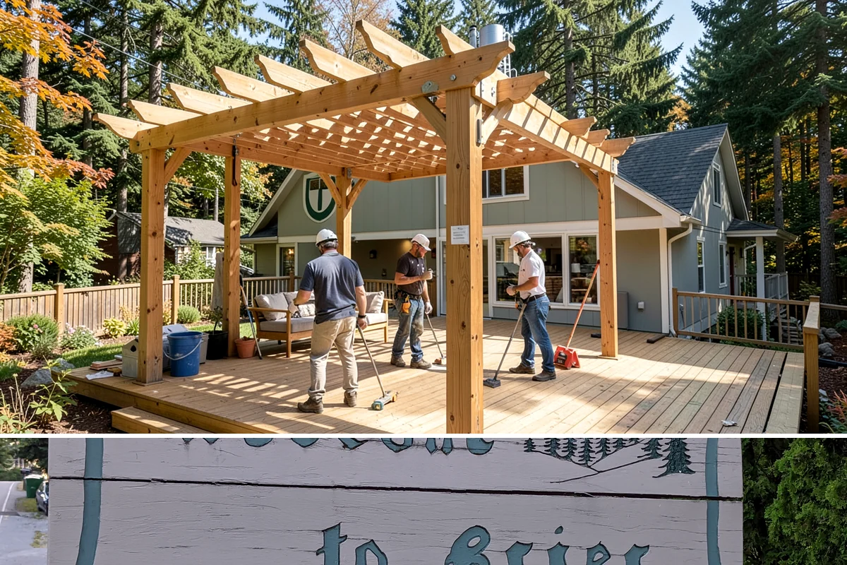 Commercial Remodeling in Brier, Snohomish County, WA - Interior commercial remodels run year-round, though exterior facade work is best planned for drier months.