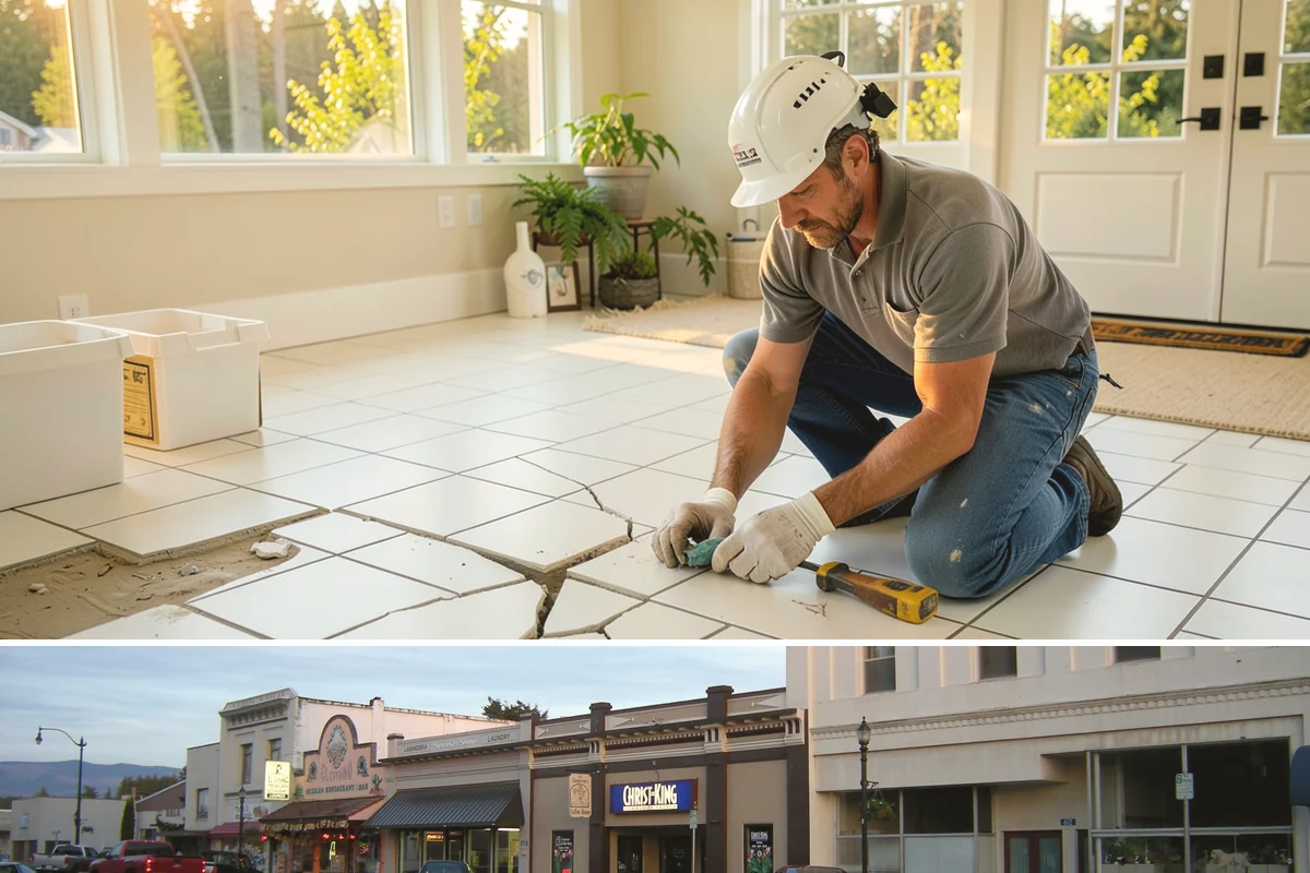 Commercial Remodeling in Burlington, Skagit County, WA - Interior commercial remodels run year-round, though exterior facade work is best planned for drier months.