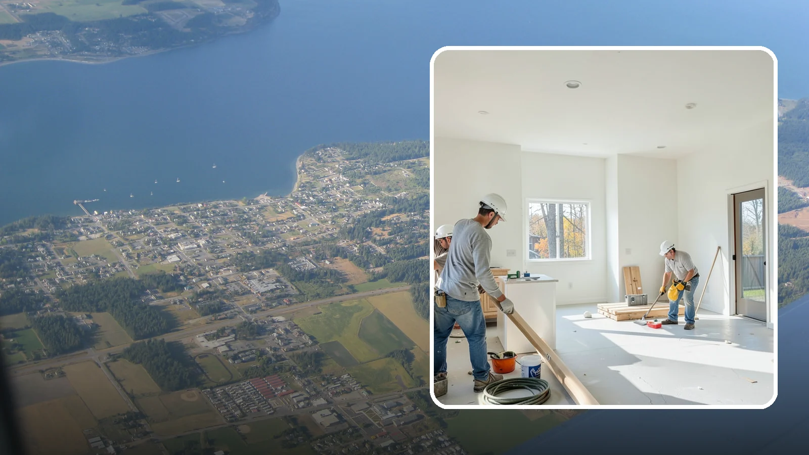 Commercial Remodeling in Coupeville, Island County, WA - Renovation of existing commercial spaces to refresh function, code compliance, and appearance.
