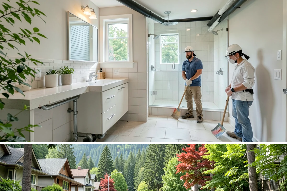 Commercial Remodeling in Darrington, Snohomish County, WA - Interior commercial remodels run year-round, though exterior facade work is best planned for drier months.
