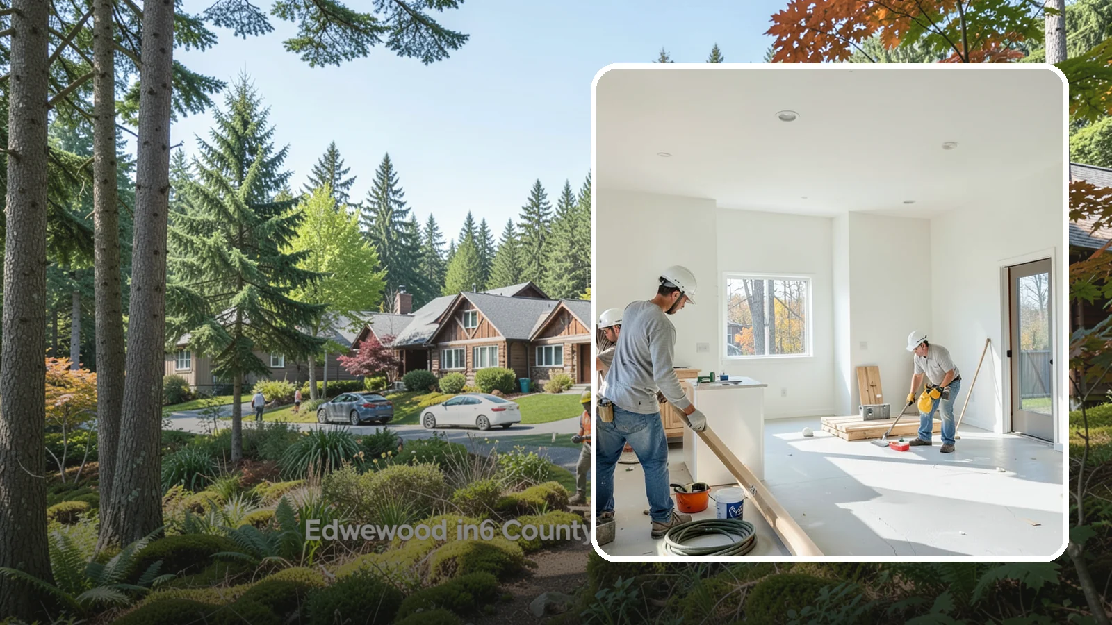 Commercial Remodeling in Edgewood, Pierce County, WA - Renovation of existing commercial spaces to refresh function, code compliance, and appearance.