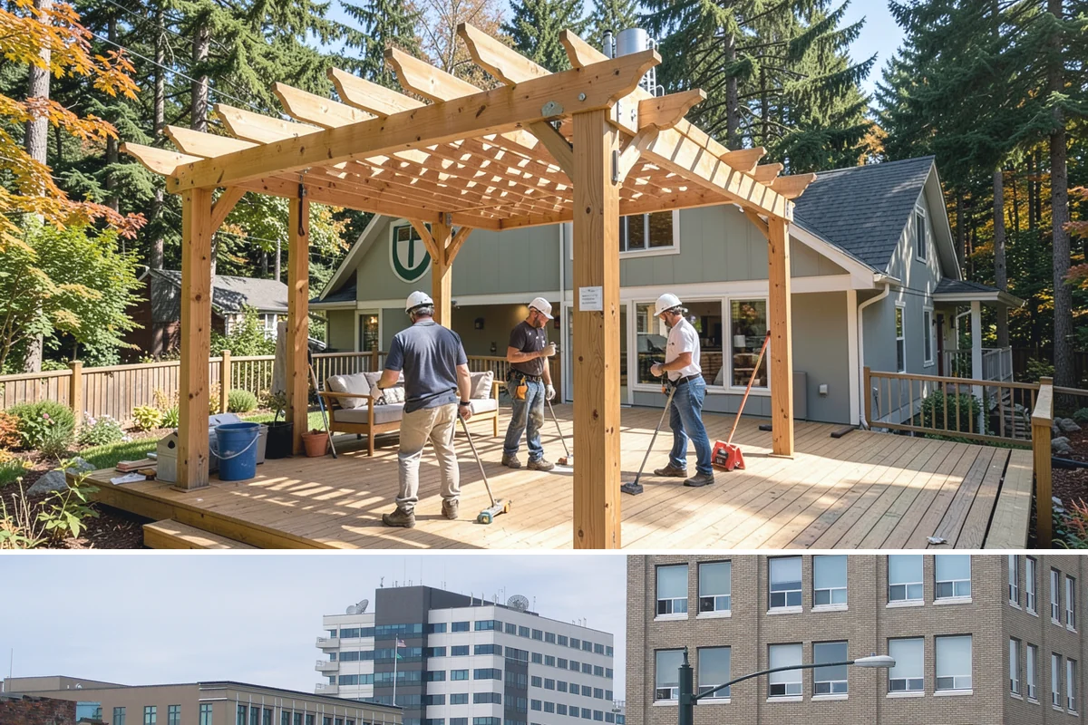 Commercial Remodeling in Everett, Snohomish County, WA - Interior commercial remodels run year-round, though exterior facade work is best planned for drier months.