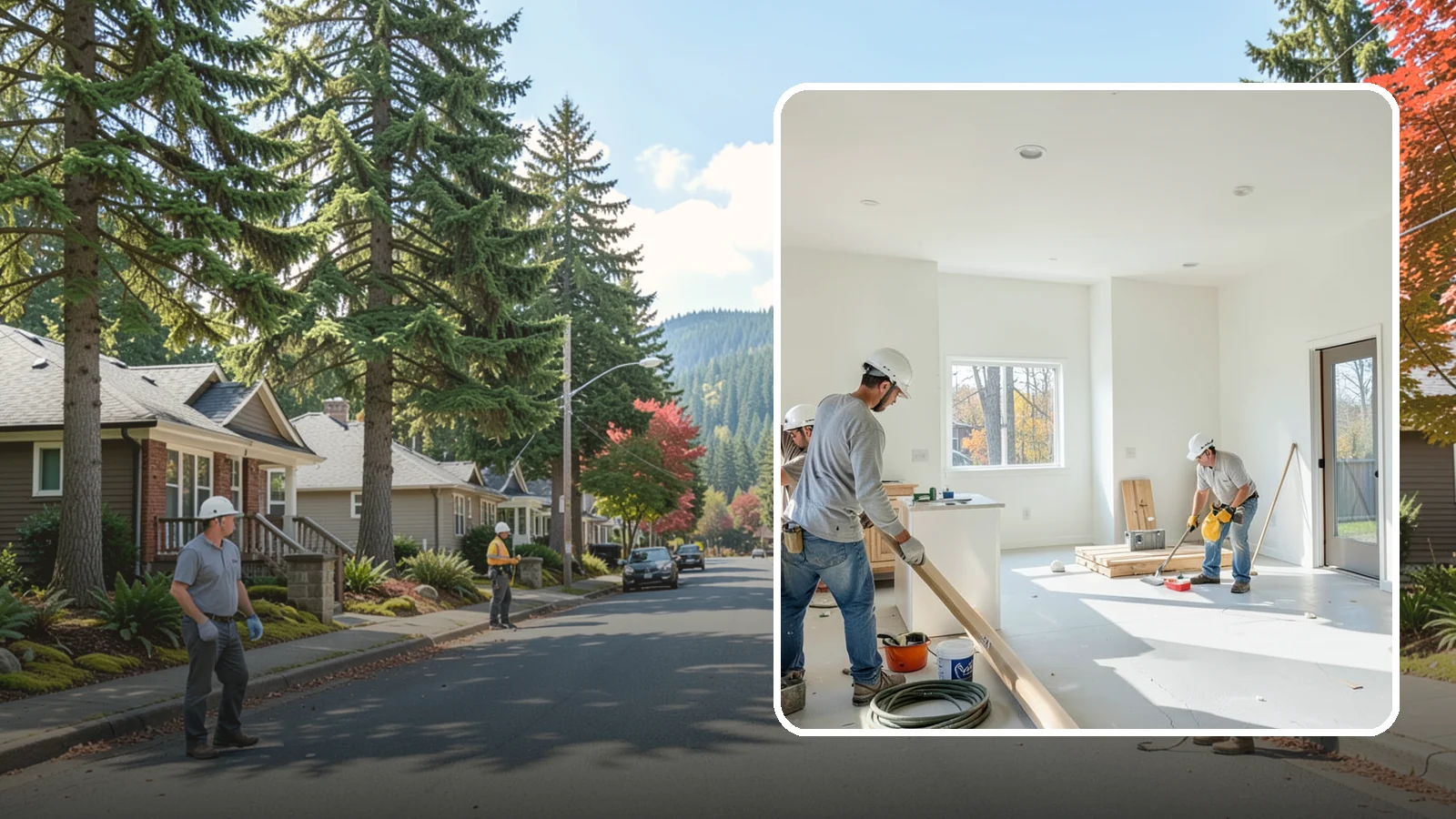 Commercial Remodeling in Hunts Point, King County, WA - Renovation of existing commercial spaces to refresh function, code compliance, and appearance.