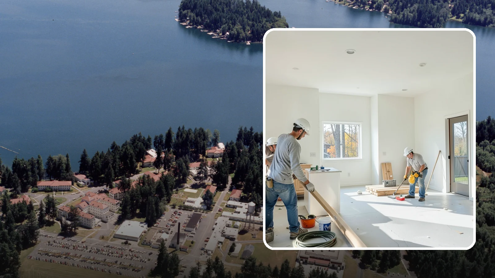 Commercial Remodeling in Lakewood, Pierce County, WA - Renovation of existing commercial spaces to refresh function, code compliance, and appearance.