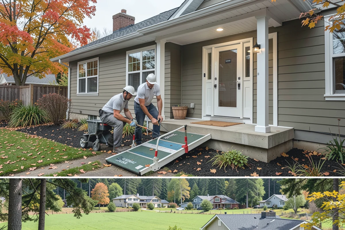Commercial Remodeling in Lyman, Skagit County, WA - Interior commercial remodels run year-round, though exterior facade work is best planned for drier months.