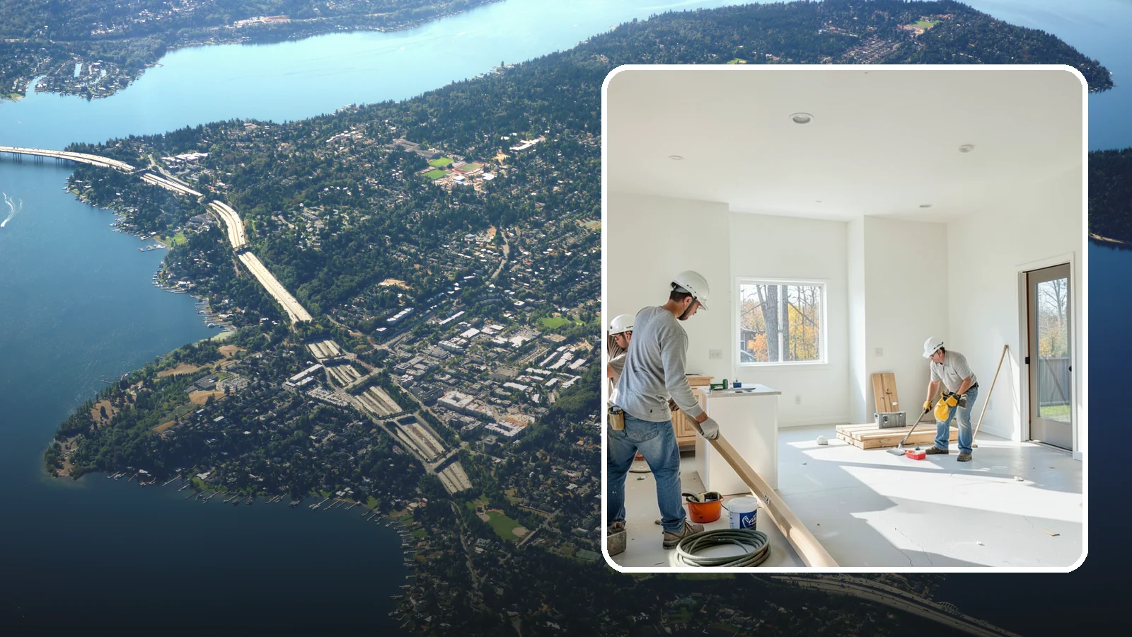 Commercial Remodeling in Mercer Island, King County, WA - Renovation of existing commercial spaces to refresh function, code compliance, and appearance.