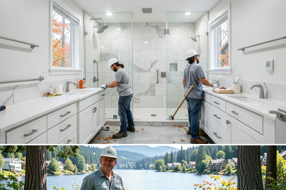 Commercial Remodeling in Milton, King County, WA - Interior commercial remodels run year-round, though exterior facade work is best planned for drier months.