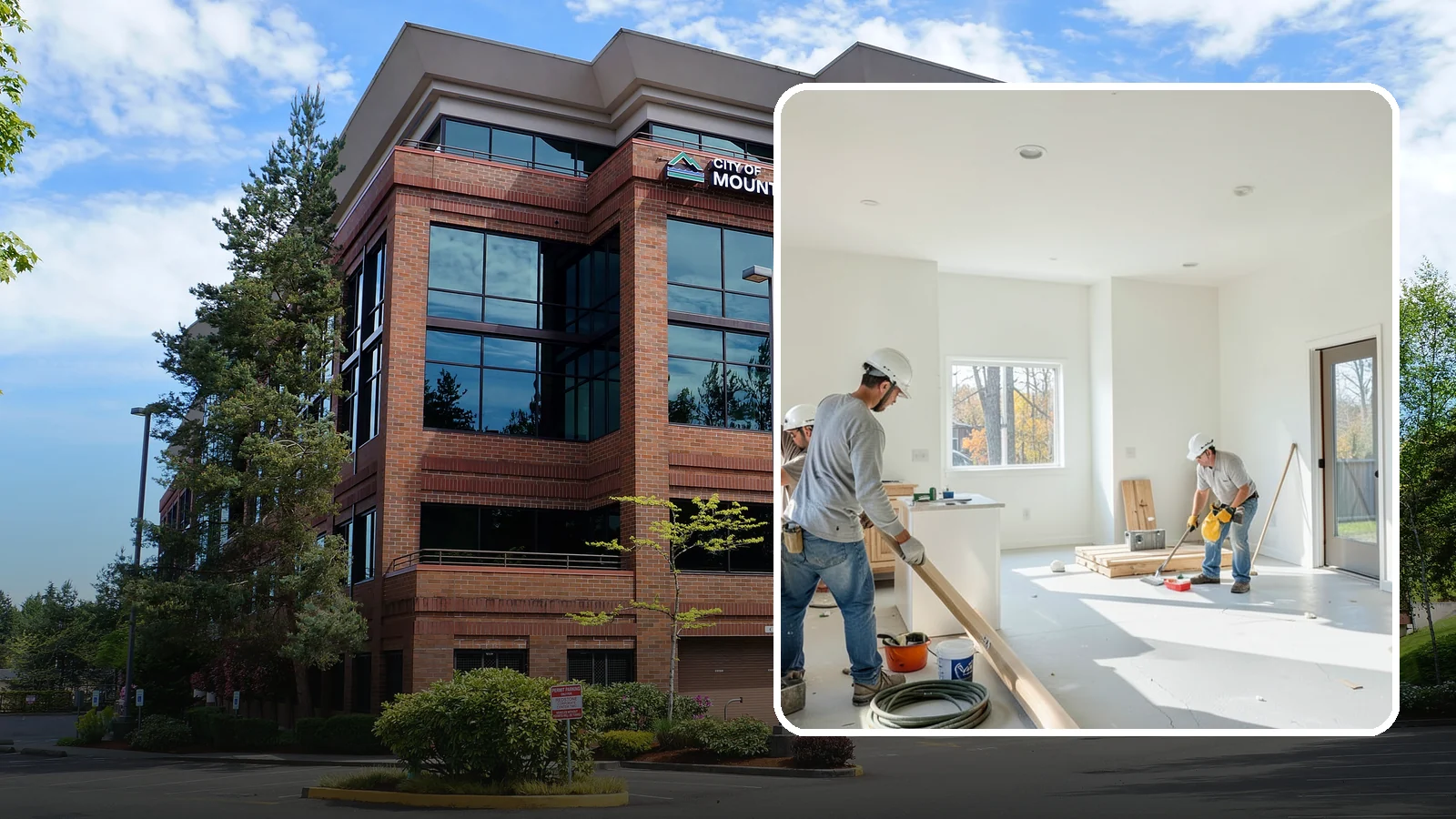 Commercial Remodeling in Mountlake Terrace, Snohomish County, WA - Renovation of existing commercial spaces to refresh function, code compliance, and appearance.
