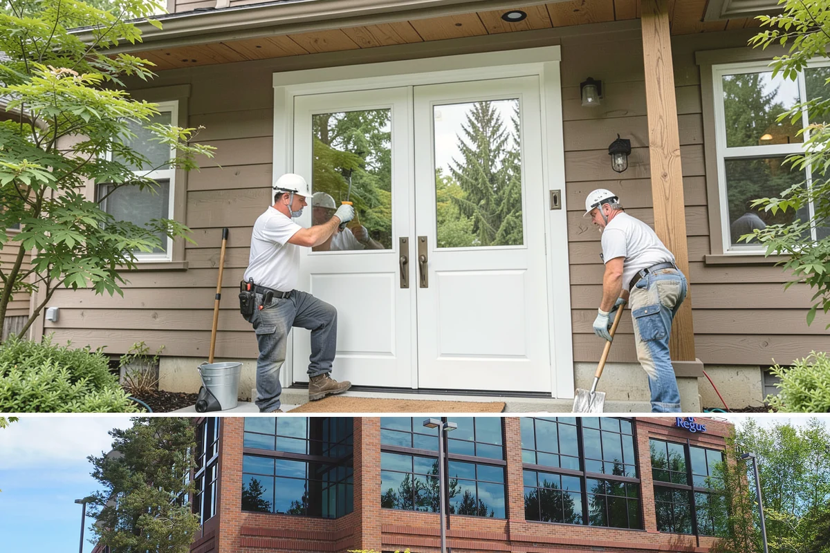 Commercial Remodeling in Mountlake Terrace, Snohomish County, WA - Interior commercial remodels run year-round, though exterior facade work is best planned for drier months.