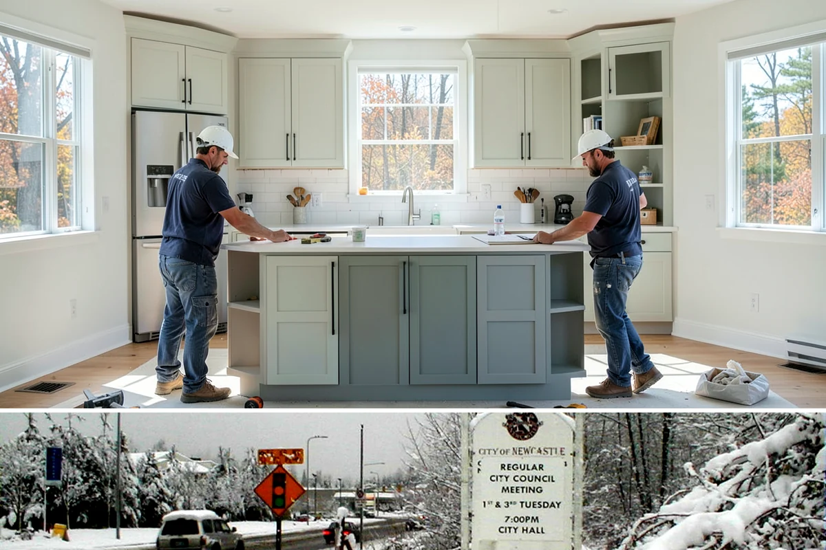 Commercial Remodeling in Newcastle, King County, WA - Interior commercial remodels run year-round, though exterior facade work is best planned for drier months.