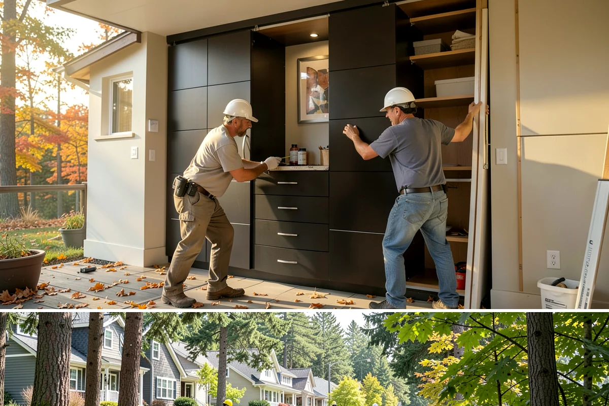 Commercial Remodeling in Normandy Park, King County, WA - Interior commercial remodels run year-round, though exterior facade work is best planned for drier months.