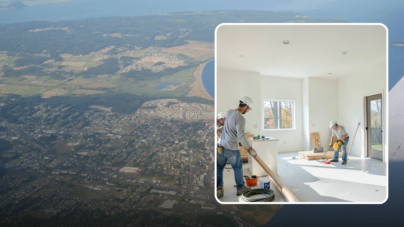 Commercial Remodeling in Oak Harbor, Island County, WA - Renovation of existing commercial spaces to refresh function, code compliance, and appearance.