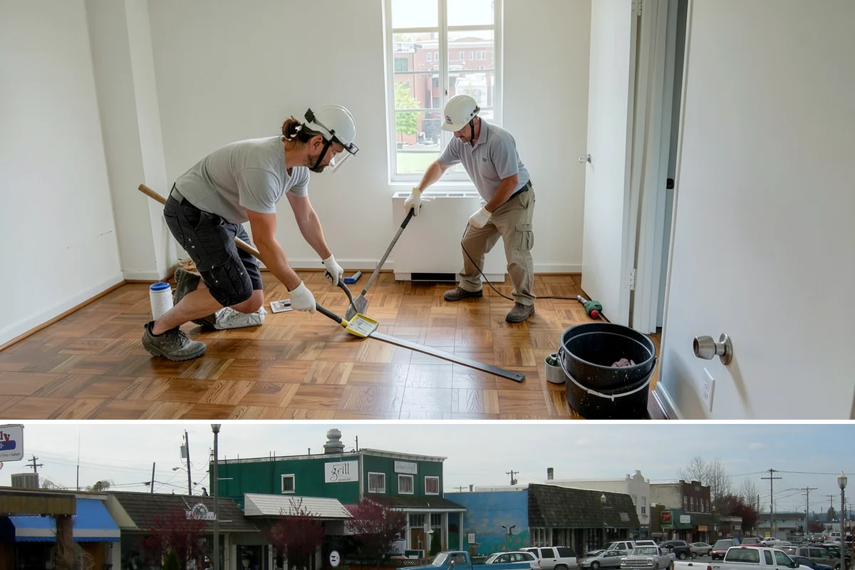 Commercial Remodeling in Stanwood, Snohomish County, WA - Interior commercial remodels run year-round, though exterior facade work is best planned for drier months.