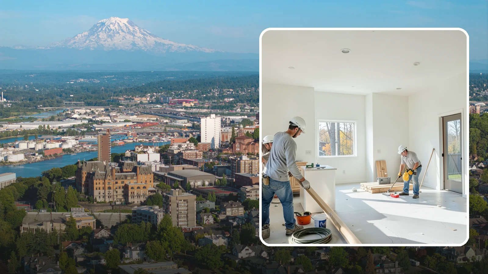 Commercial Remodeling in Tacoma, Pierce County, WA - Renovation of existing commercial spaces to refresh function, code compliance, and appearance.