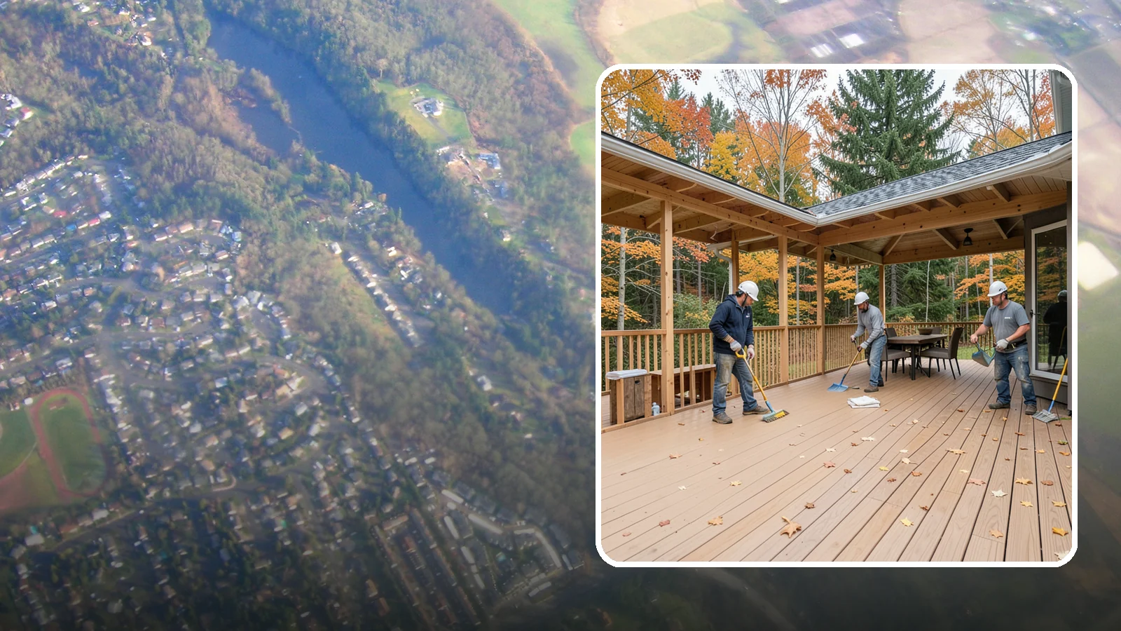 Composite Deck Installation in Algona, King County, WA - Low-maintenance composite decking that resists Northwest rain, rot, and fading for decades.