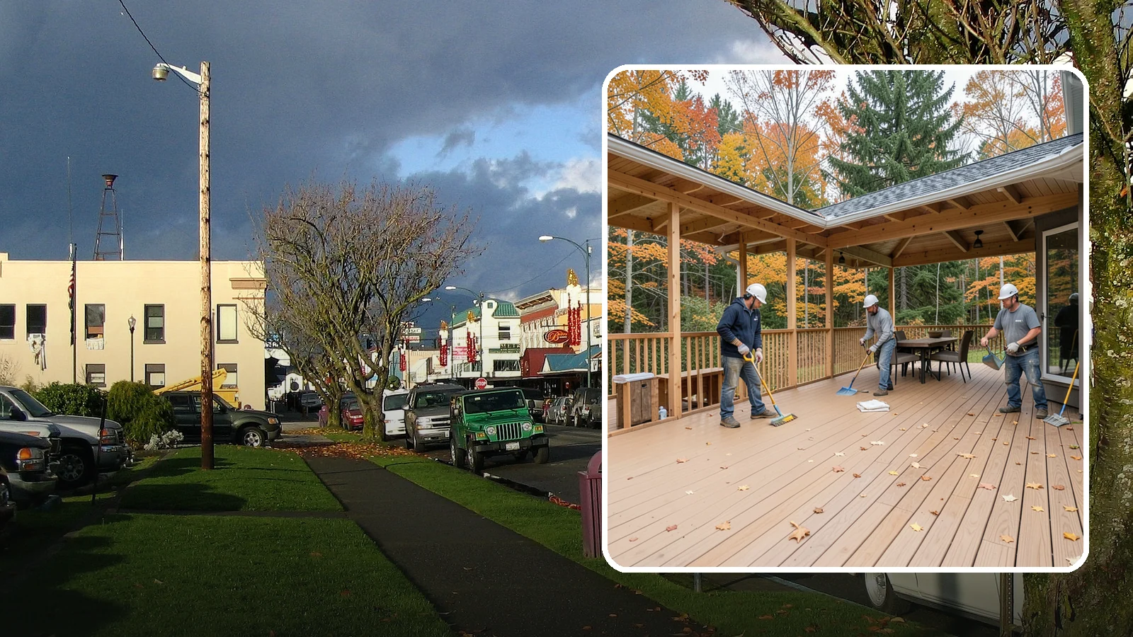 Composite Deck Installation in Arlington, Snohomish County, WA - Low-maintenance composite decking that resists Northwest rain, rot, and fading for decades.