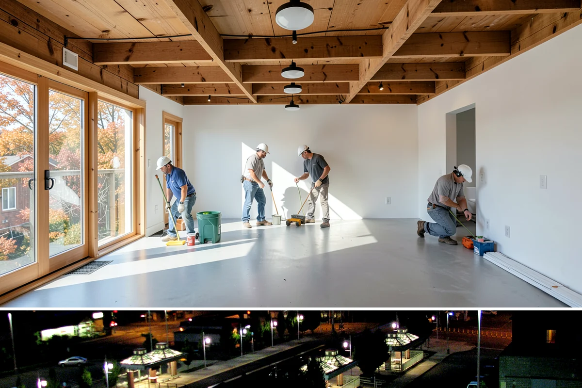 Composite Deck Installation in Auburn, King County, WA - Composite installs well in any season, but a drier stretch makes substructure and framing work faster and cleaner.