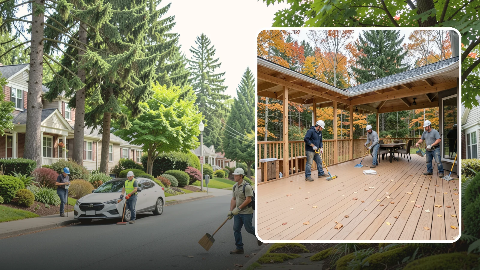 Composite Deck Installation in Beaux Arts Village, King County, WA - Low-maintenance composite decking that resists Northwest rain, rot, and fading for decades.