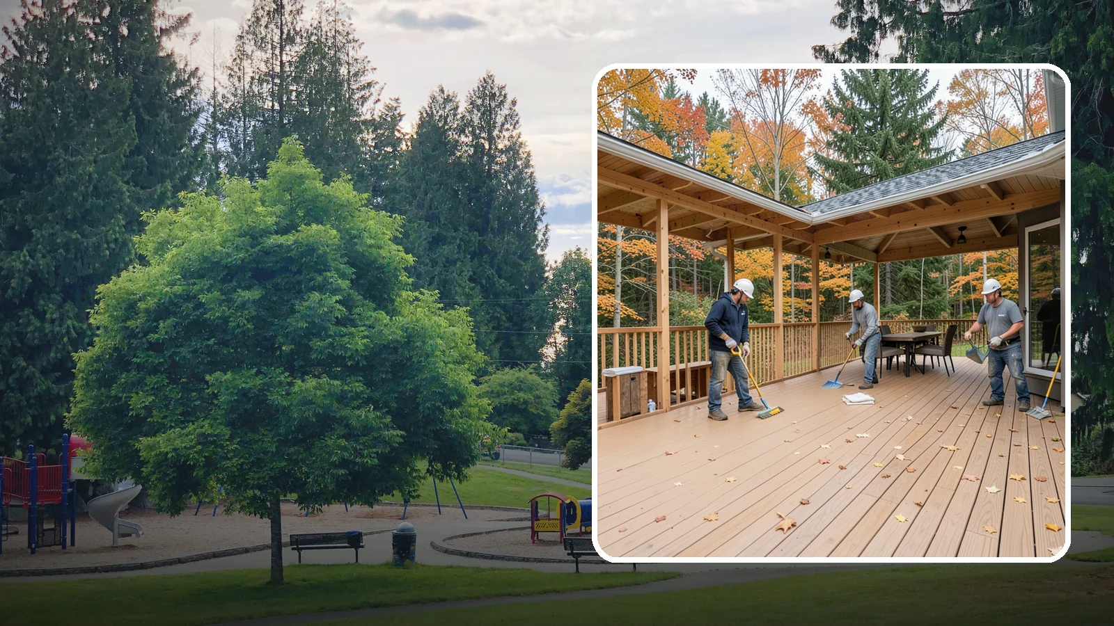 Composite Deck Installation in Bonney Lake, Pierce County, WA - Low-maintenance composite decking that resists Northwest rain, rot, and fading for decades.